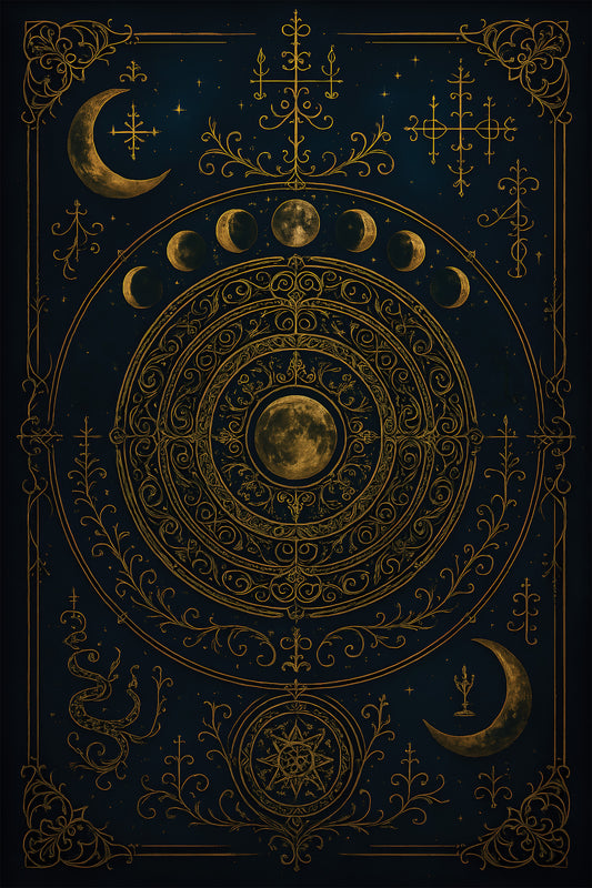 Moon, Mirror, Portal — Grimoire & Journal: Volume I