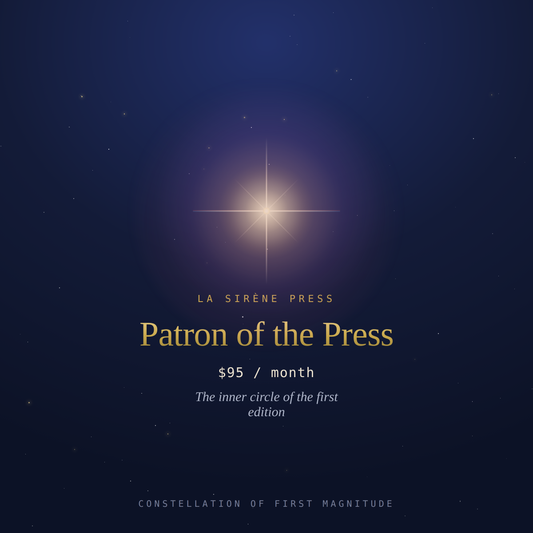 First Light — Patron of the Press